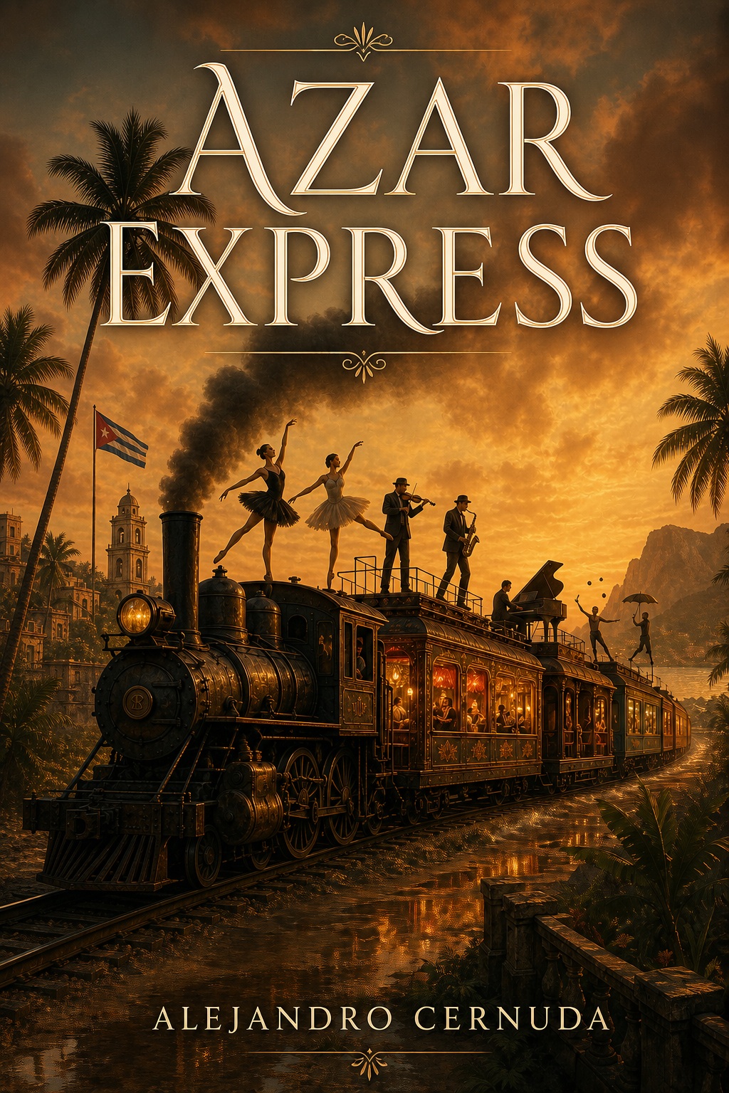 Azar Express. Portada